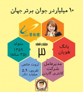 ثروتمندترین زن آسیا یانگ هویان - انجام میدم